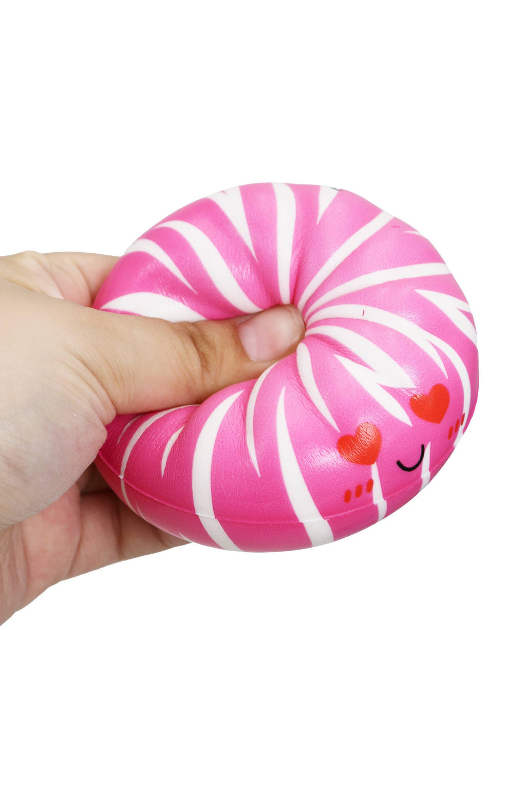 Colorful Pumpkin Stripe Dumpling Slow Rising Foam Squishy