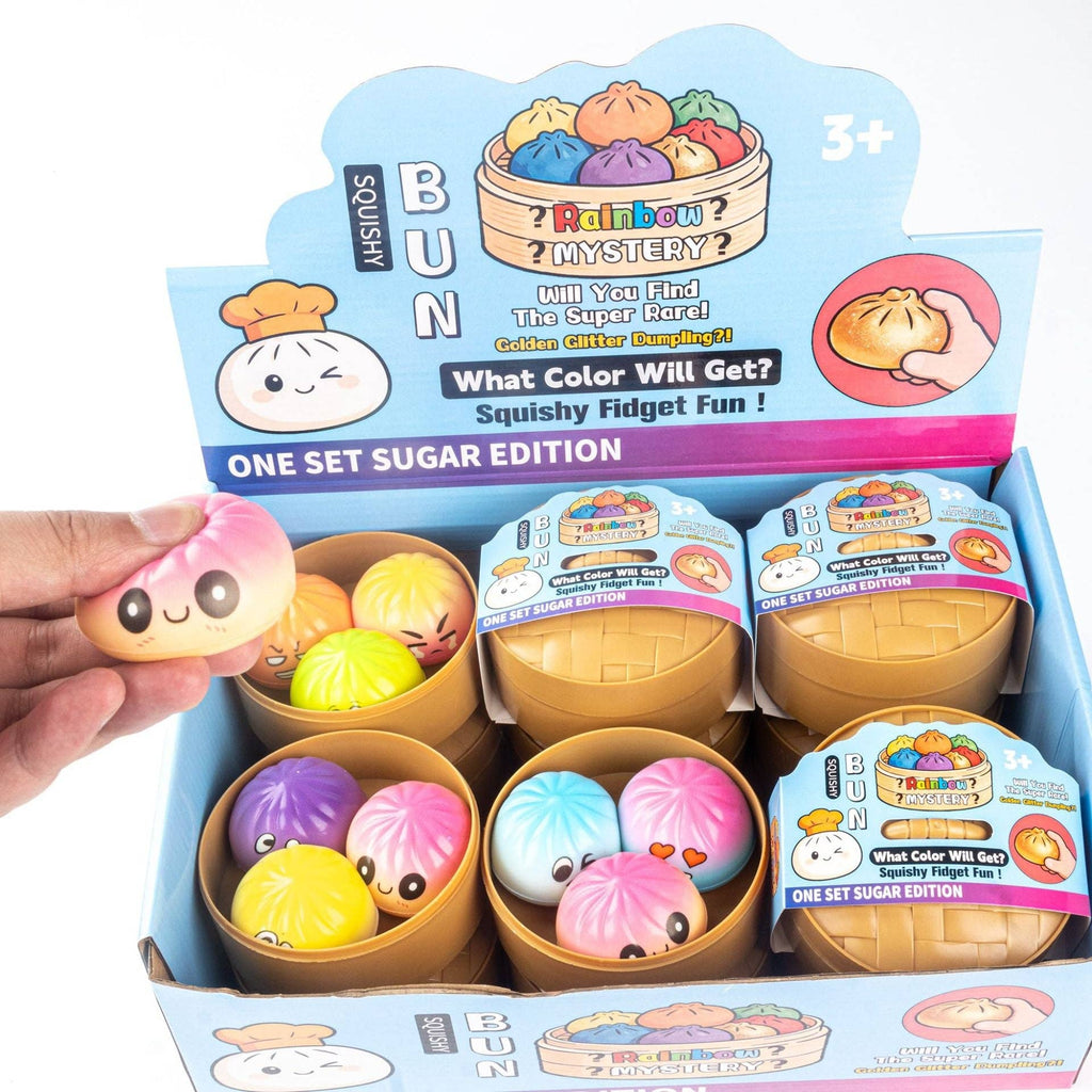 Dumpling Squishy Sensory Fidget Toys 12-Pack
