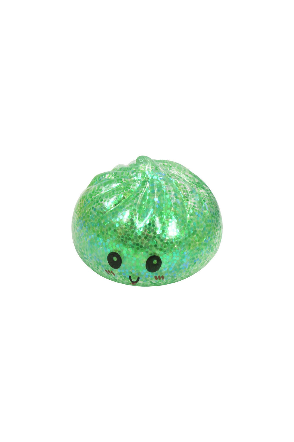 Mini Dumpling Glitter Water Bead Filled Squishy - 2 Inch