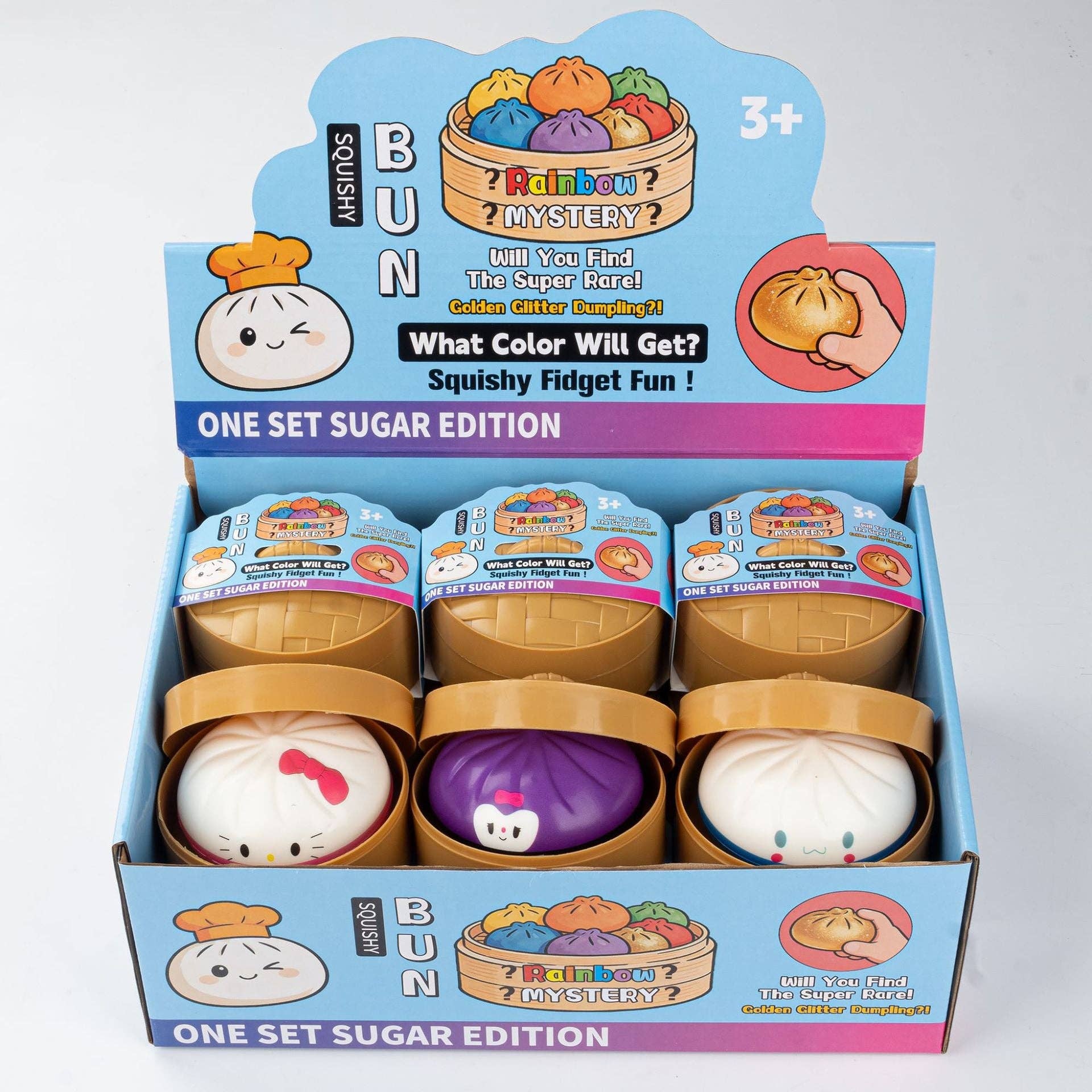 Dumpling Squishy Sensory Fidget Toys 12-Pack