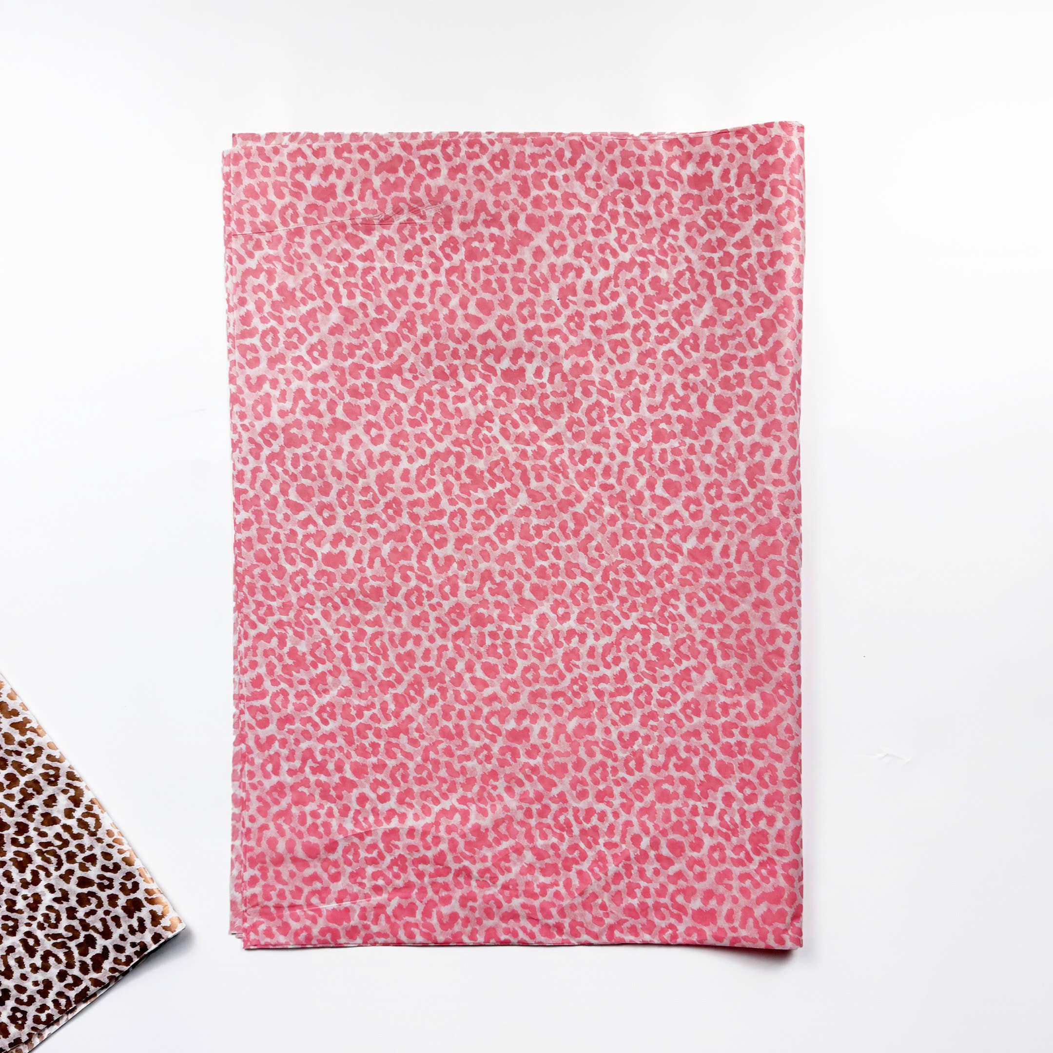 150pc, 28x20" Leopard print 17g Wrapping Tissue Paper Sheet