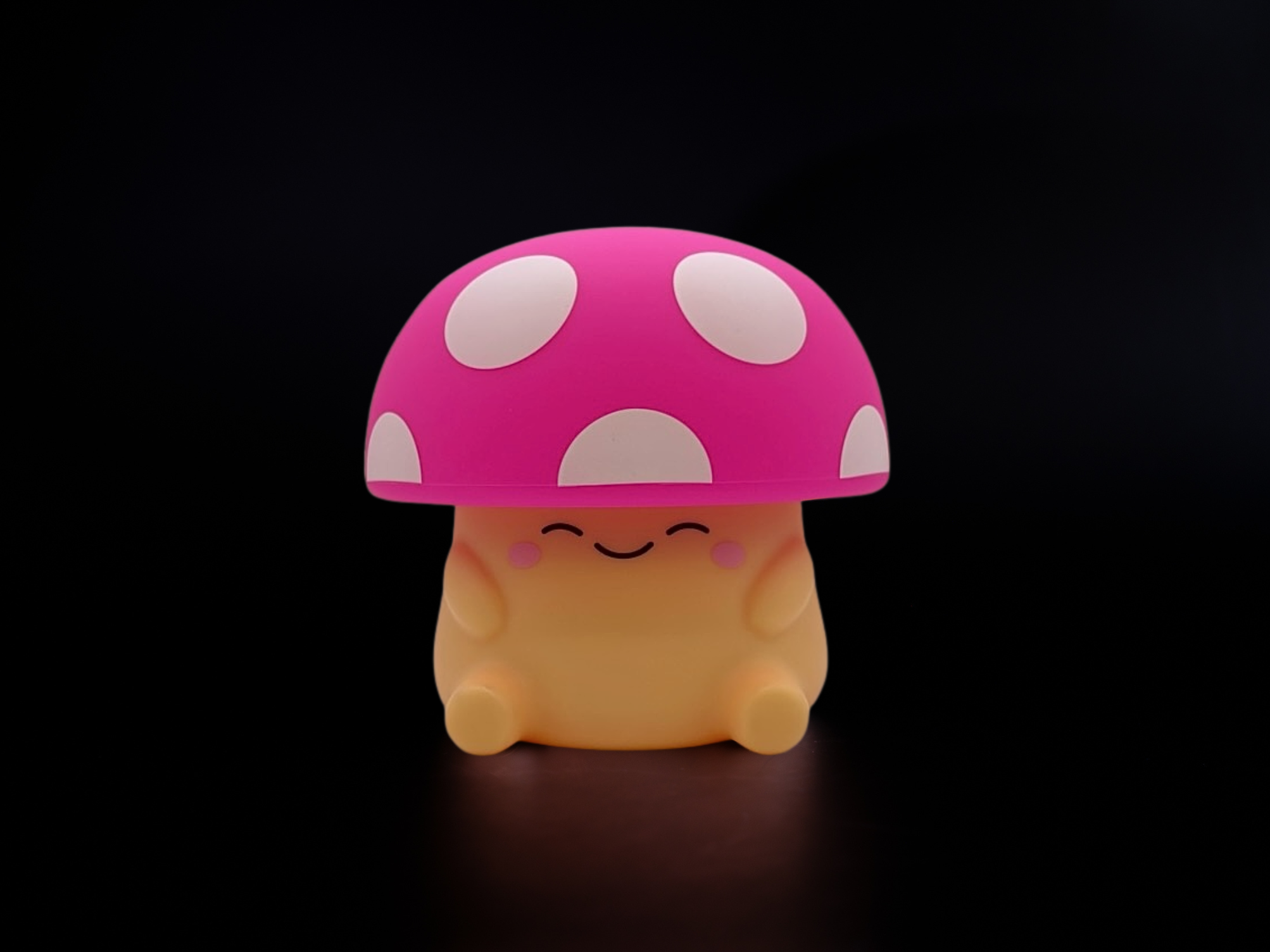 Mushi Ambient Mushroom Night Light - Squishy Silicone USB-C