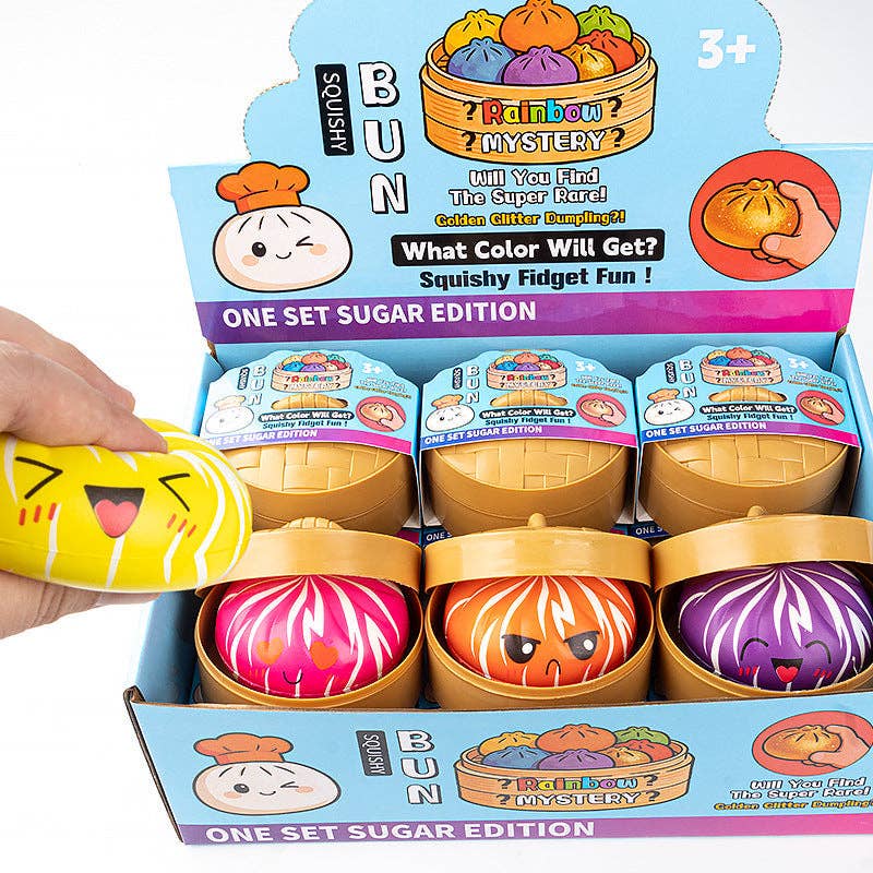 Dumpling Squishy Sensory Fidget Toys 12-Pack