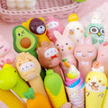 Squishy Stress Relief Gel Pen Slow Rising Squeeze Neutral Pen for Students & Office