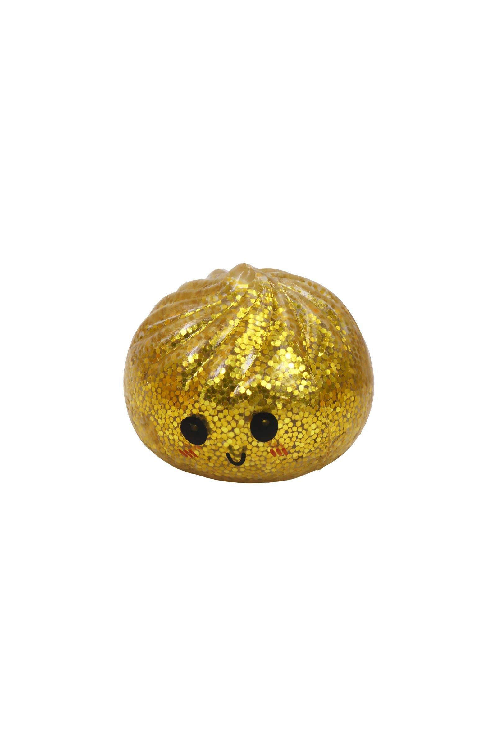 Mini Dumpling Glitter Water Bead Filled Squishy - 2 Inch
