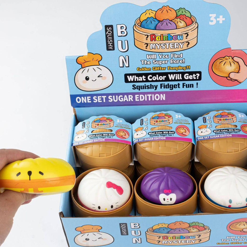Dumpling Squishy Sensory Fidget Toys 12-Pack