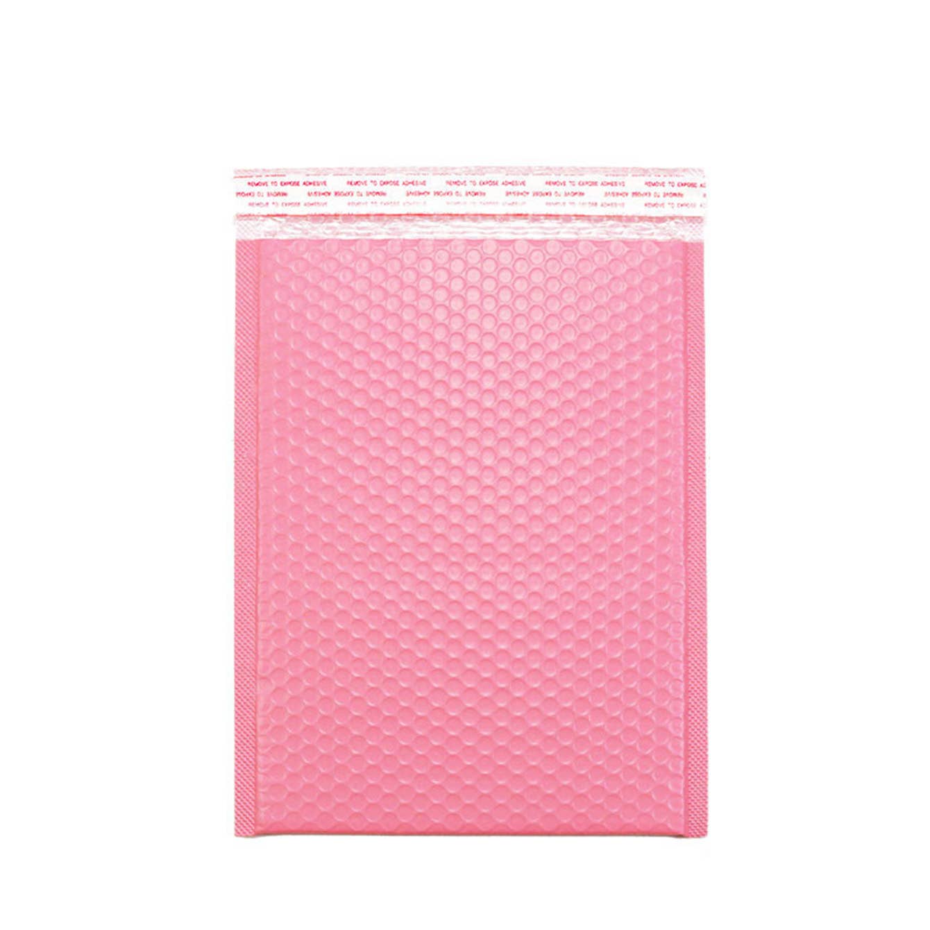 25pcs, 4 sizes Pink Self-seal Adhesive Padded Bubble Mailer