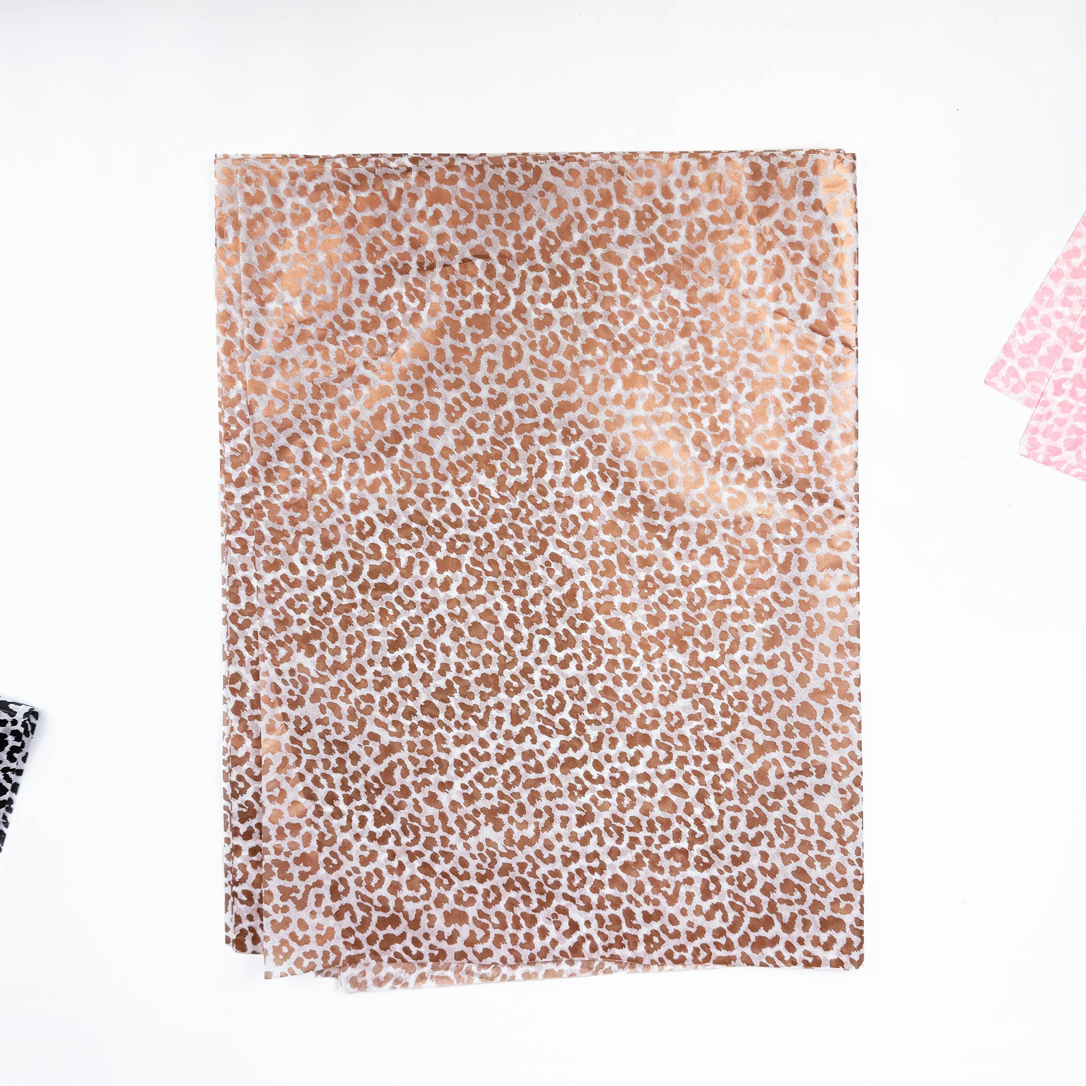 150pc, 28x20" Leopard print 17g Wrapping Tissue Paper Sheet