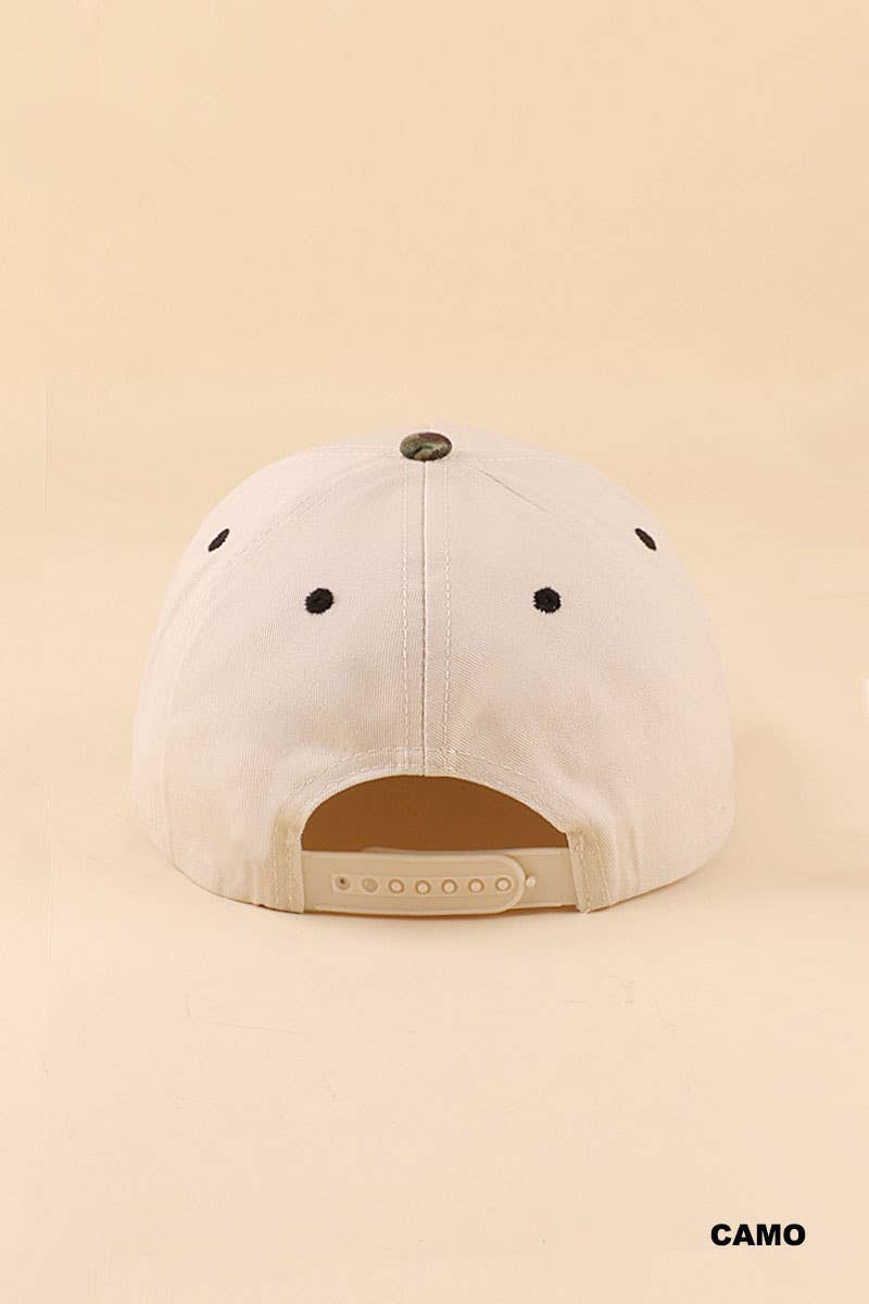 Dog Mom Two Tone Snapback Hat