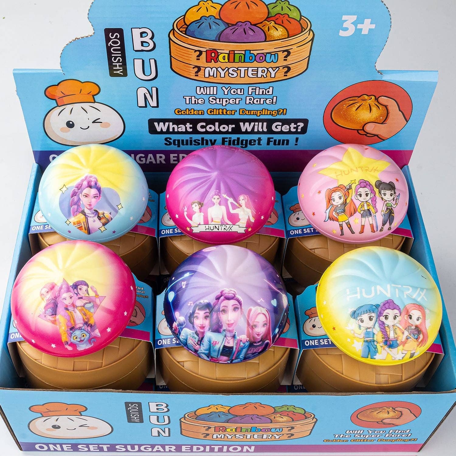 Dumpling Squishy Sensory Fidget Toys 12-Pack