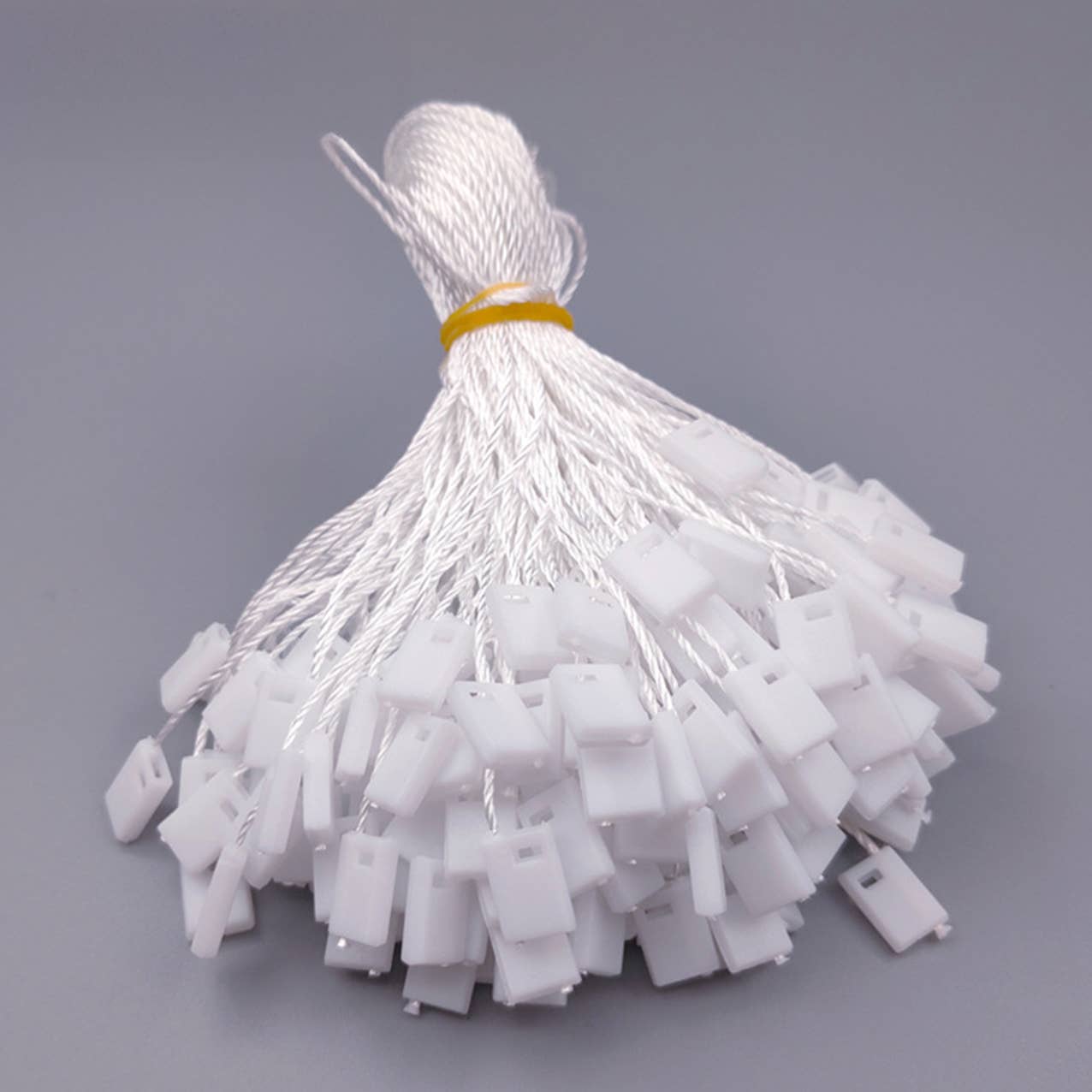 100pc, Disposable Plastic Square Snap Lock Buckle Fastener