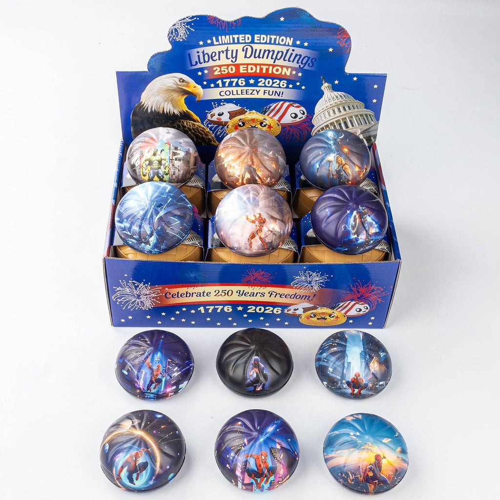 Dumpling Squishy Sensory Fidget Toys 12-Pack