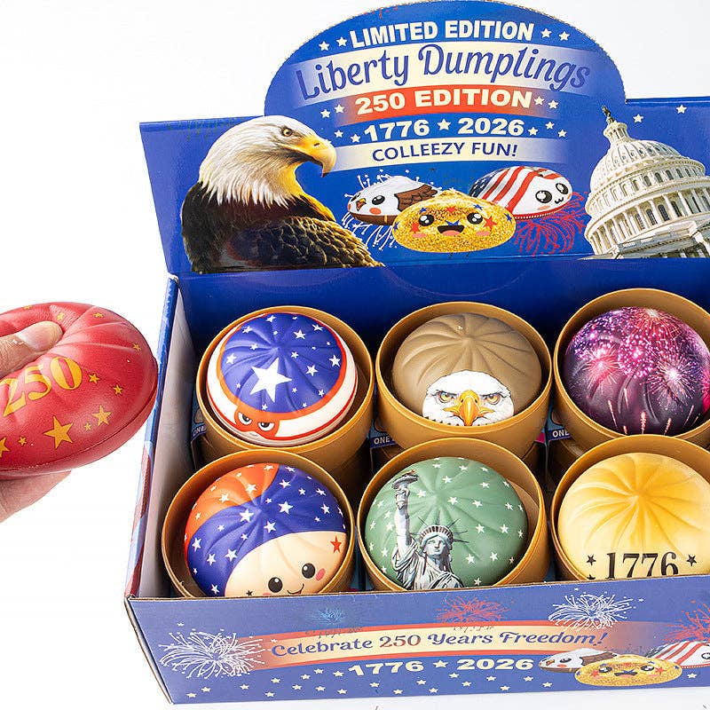 Dumpling Squishy Sensory Fidget Toys 12-Pack