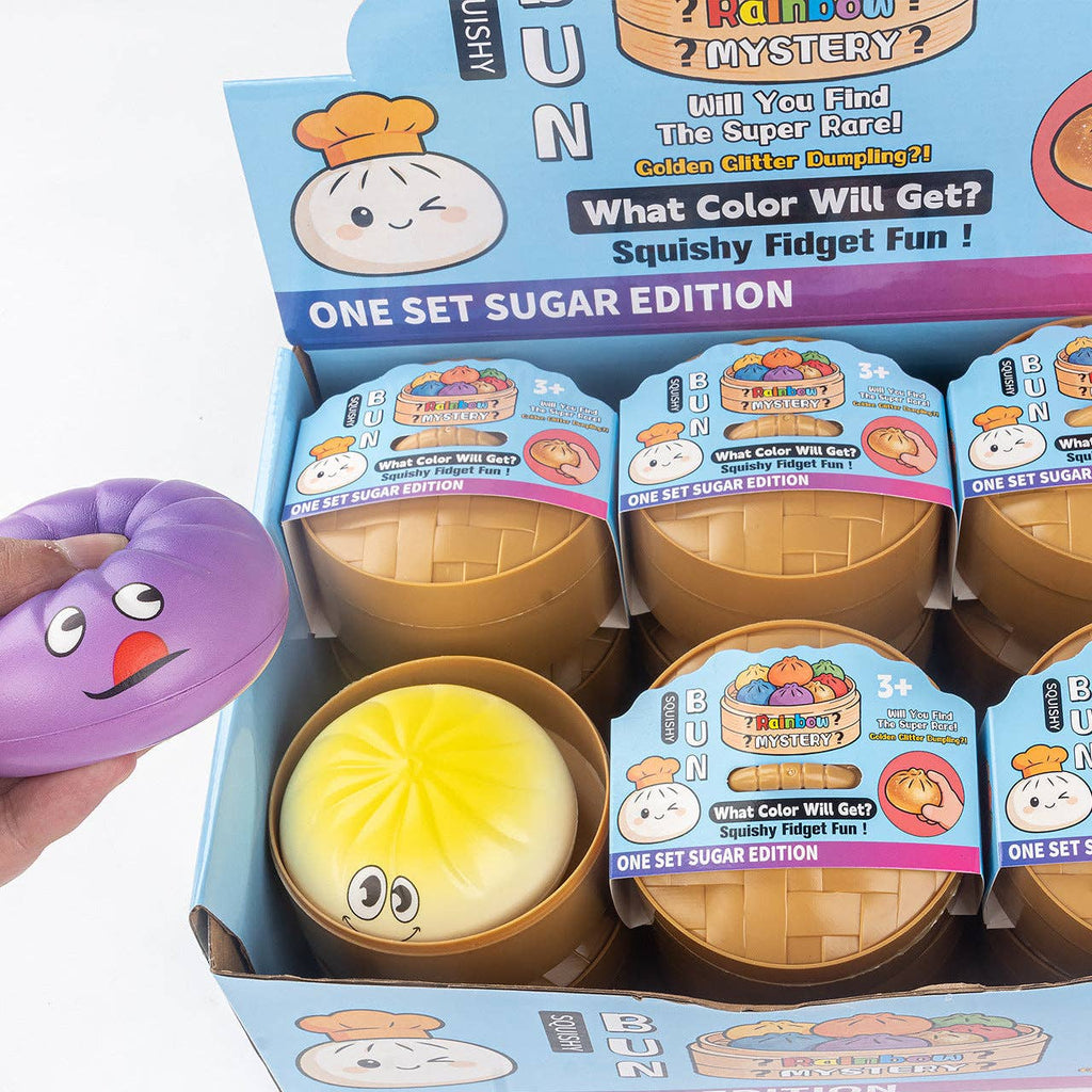 Dumpling Squishy Sensory Fidget Toys 12-Pack