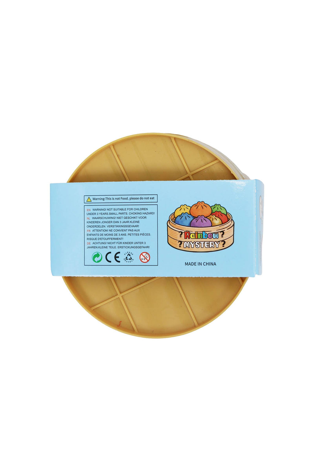 Colorful Pumpkin Stripe Dumpling Slow Rising Foam Squishy