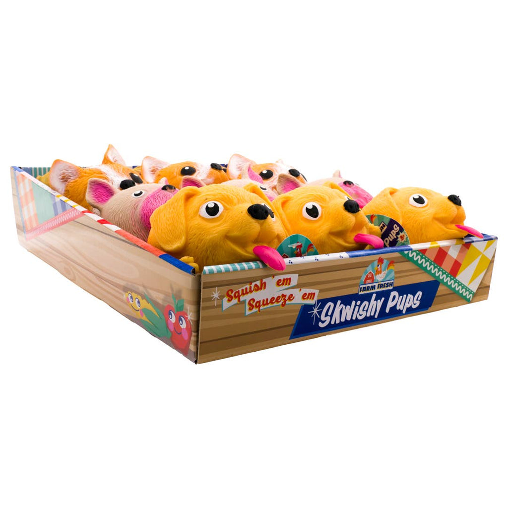 Skwishy 4.5" Pet Dogs, Asst, Stretch/Squishy/Squeeze