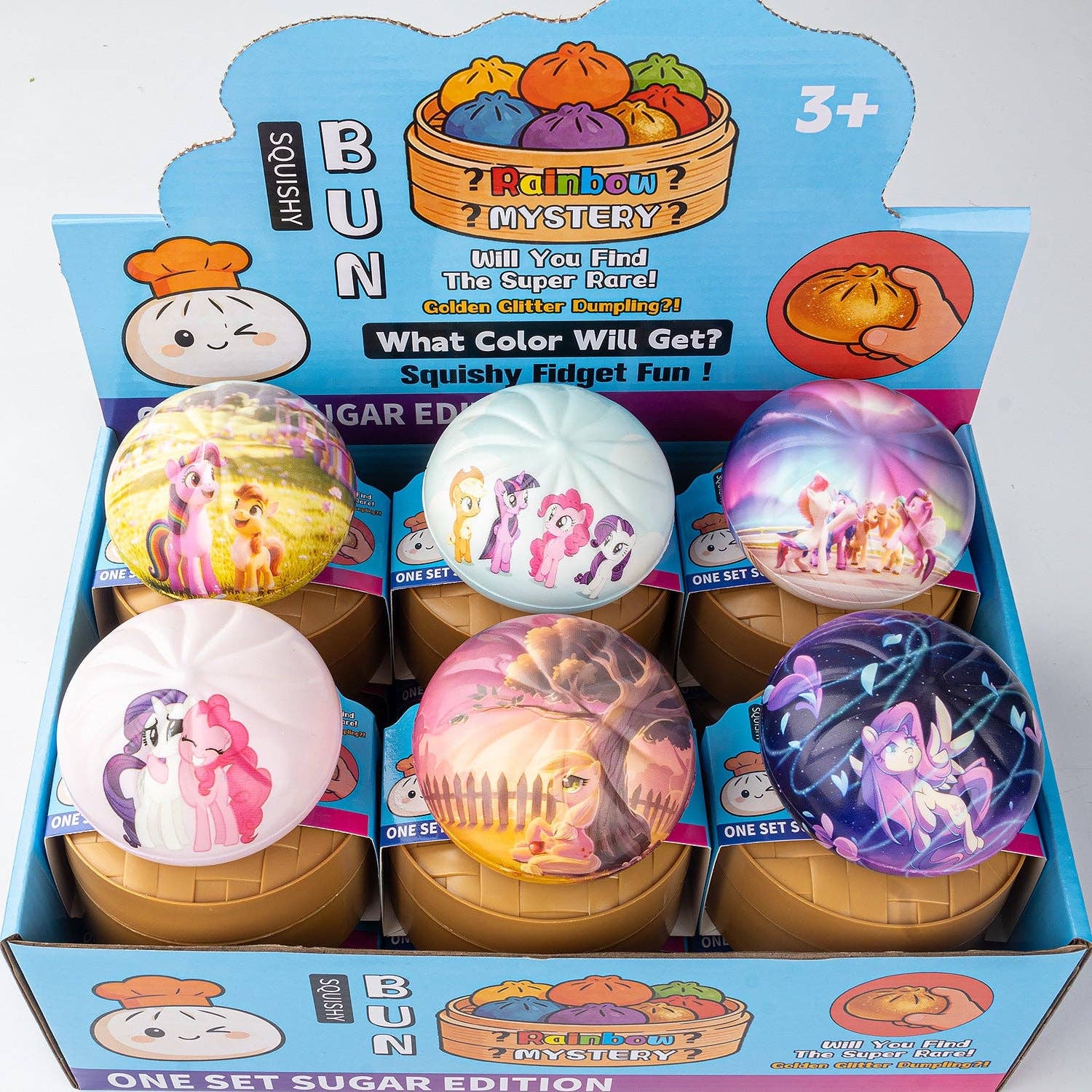 Dumpling Squishy Sensory Fidget Toys 12-Pack