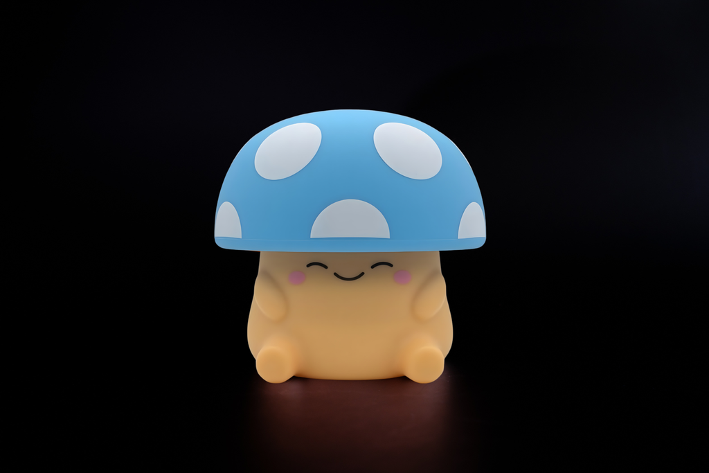 Mushi Ambient Mushroom Night Light - Squishy Silicone USB-C