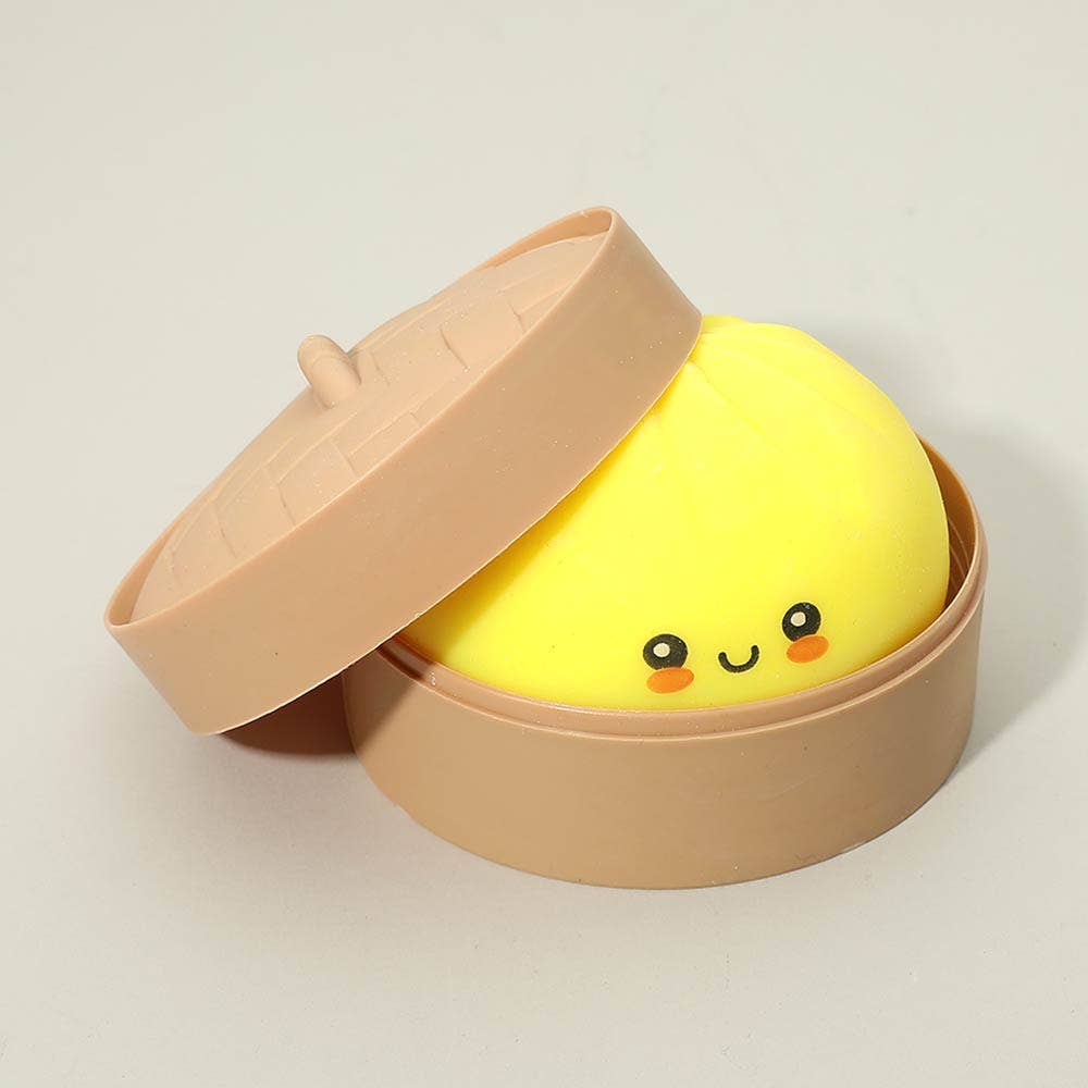 12PCS - Rainbow Squishy Mystery Dumpling Stress Relief Squeeze Toy