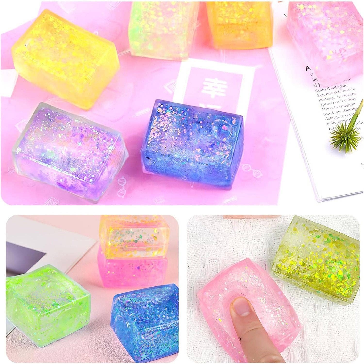 Color-Changing Maltose Squeeze Ball Stress Relief Toy