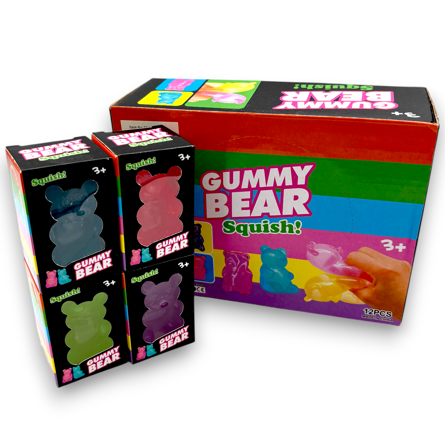 Gummy Bear Squish 12ct PDQ