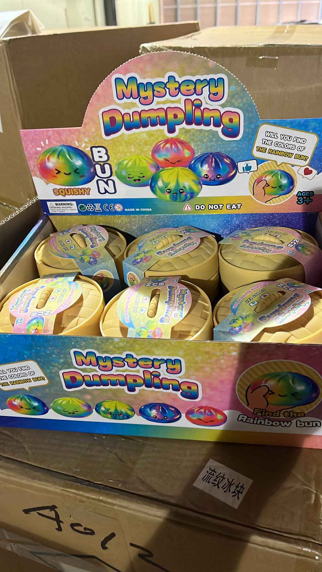 TieDye Squishy Dumpling Toy | Trending | HOT | A047
