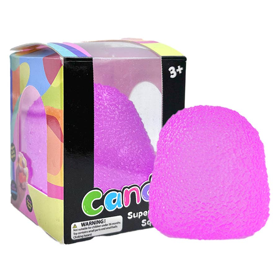 Stress Relief Texture Squeeze Ball, Slow Rebound Squishy Toy For Adults, Decompression Fidget Toy