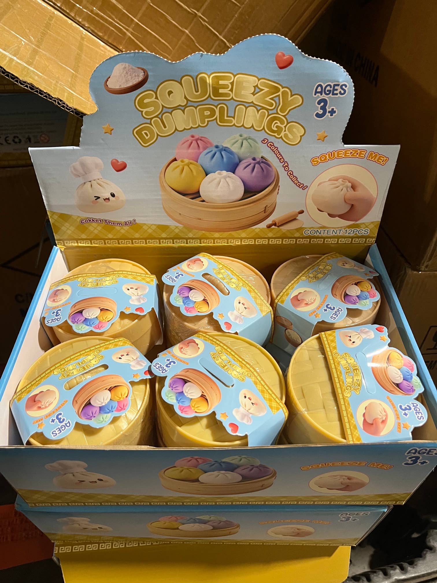 Squishy Glitter Dumpling Toy | Trendy | HOT | A016