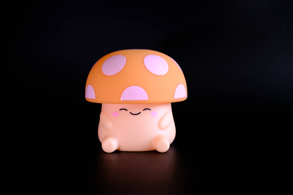 Mushi Ambient Mushroom Night Light - Squishy Silicone USB-C
