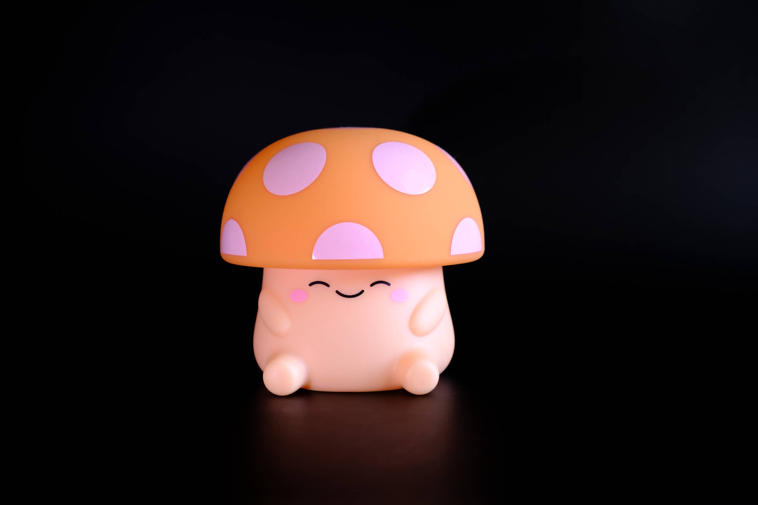 Mushi Ambient Mushroom Night Light - Squishy Silicone USB-C
