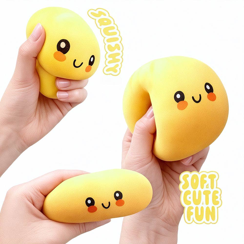 12PCS - Rainbow Squishy Mystery Dumpling Stress Relief Squeeze Toy