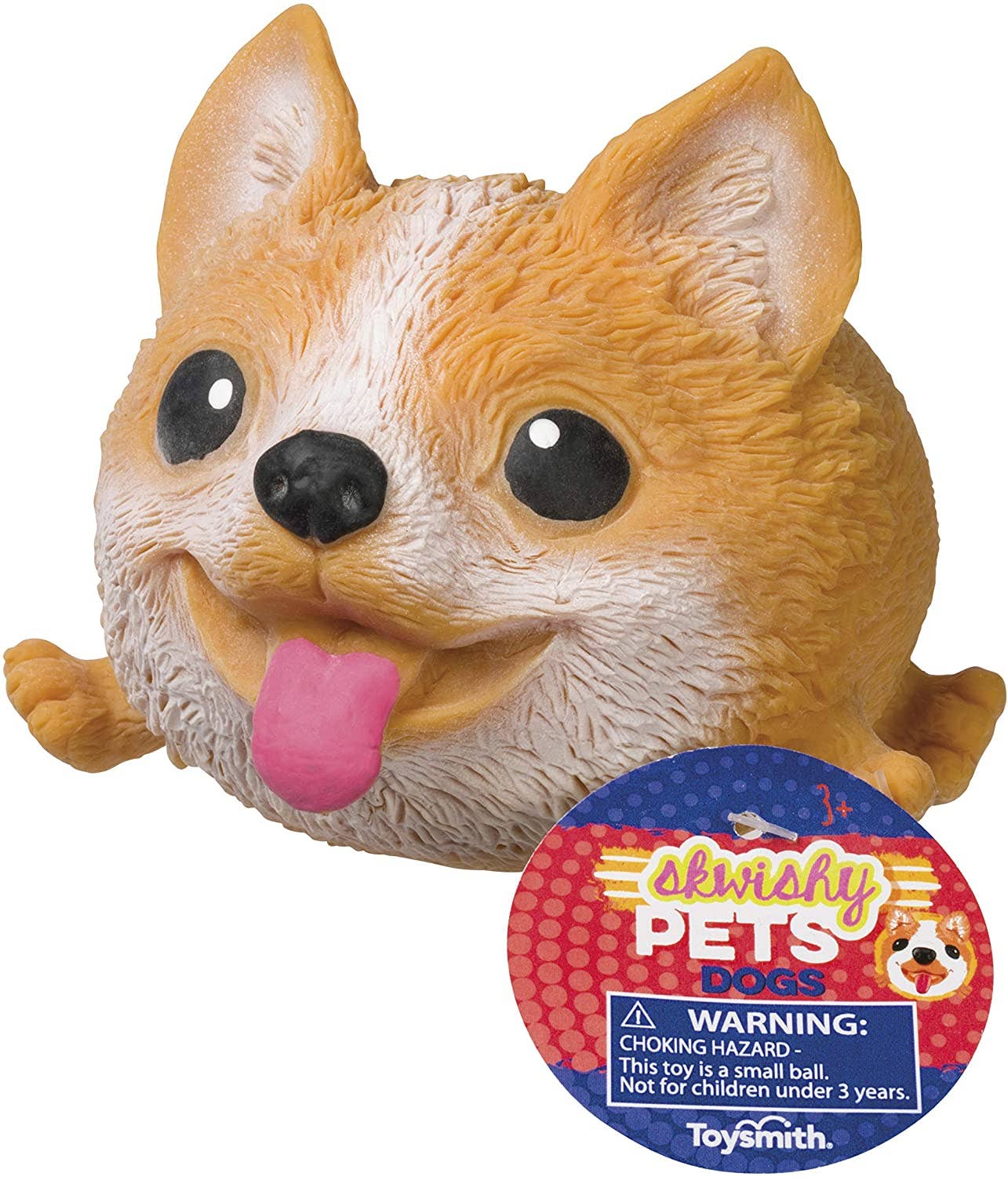 Skwishy 4.5" Pet Dogs, Asst, Stretch/Squishy/Squeeze