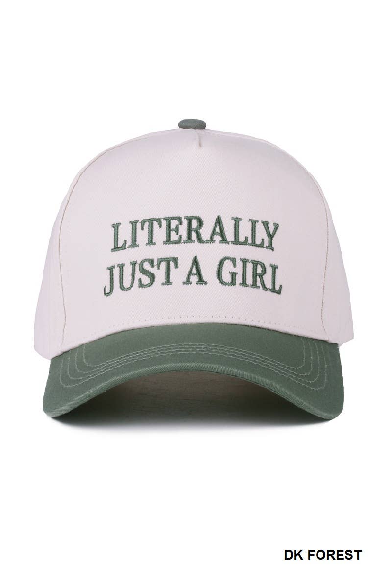 `Two Tone Canvas Cotton Cap