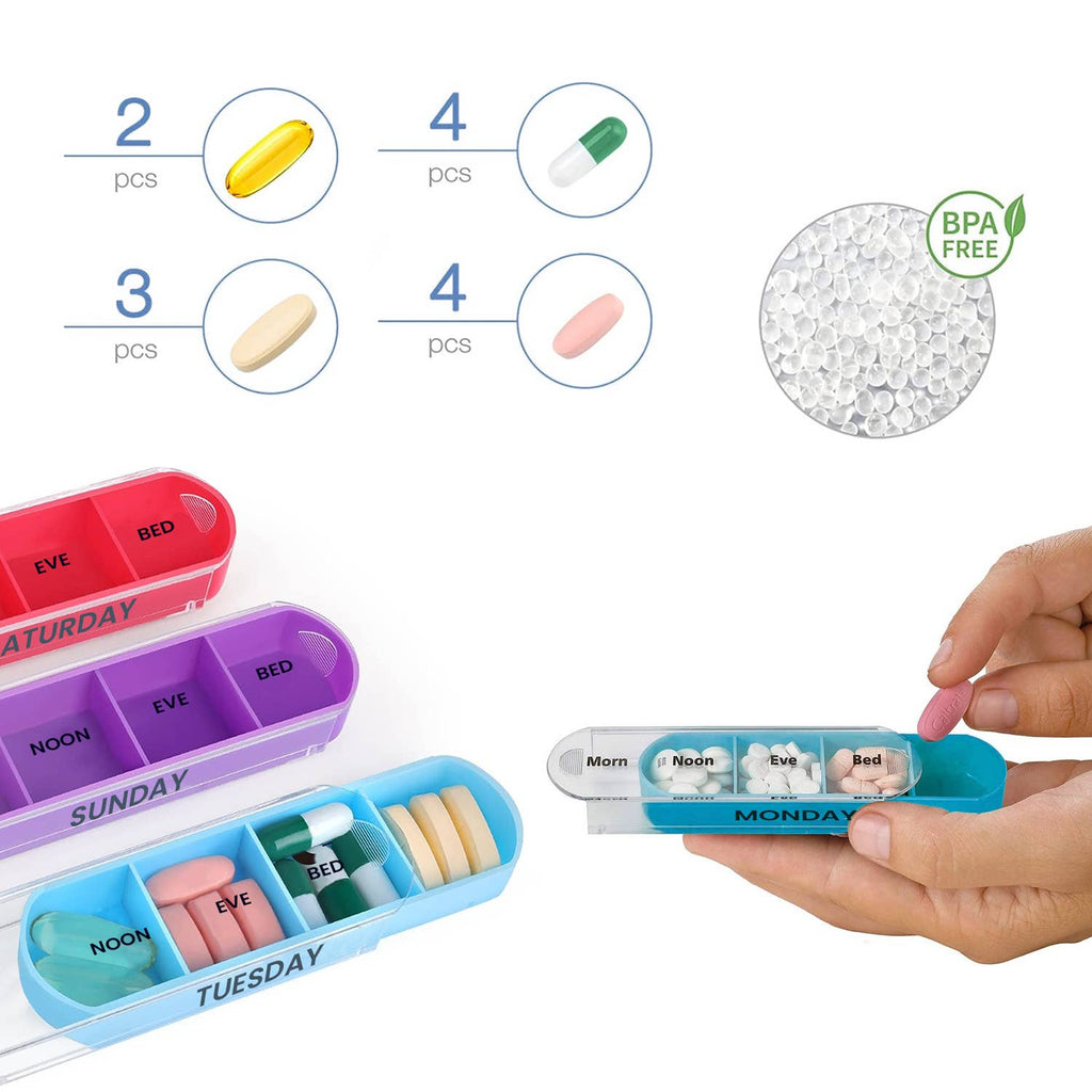Stackable Vitamin Pill Organizer